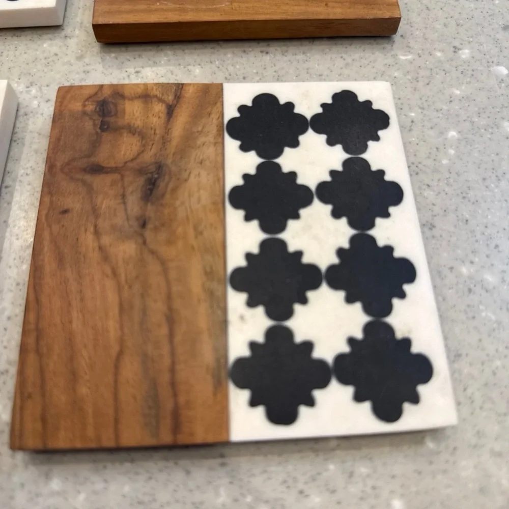 Crate and Barrel coasters